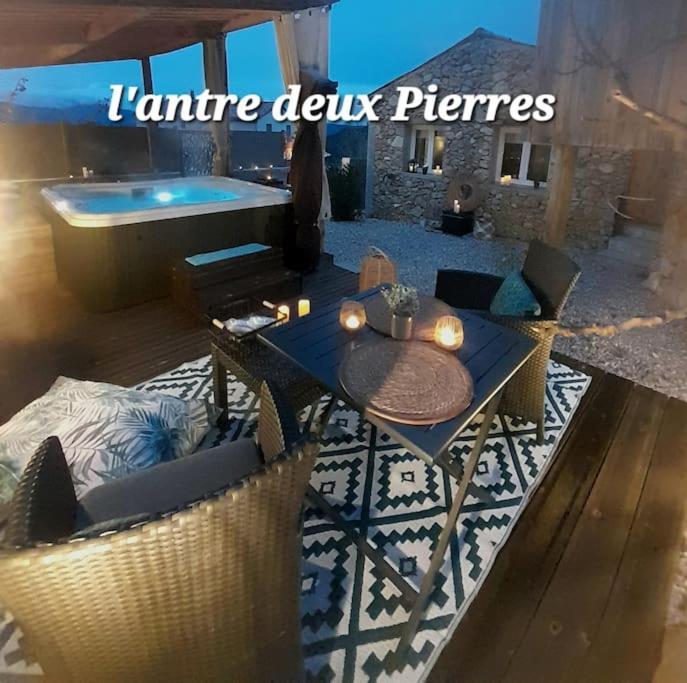 L'antre deux Pierres, spa, détente et romantisme Bouyon Exterior foto